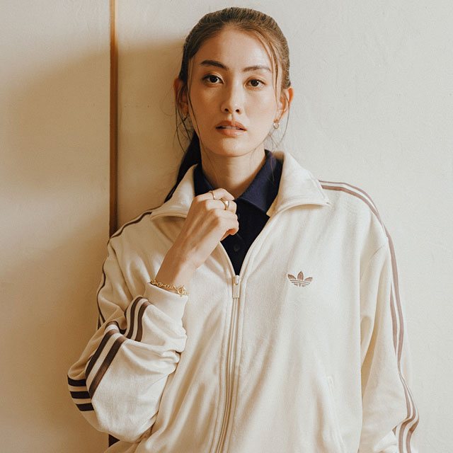アディダス オリジナルス adidas Originals ファイヤーバード ベロア トラックトップ [LC8073 ZQ134 FW26SPOT] 日本限定 ワンダーホワイト 正規取扱店 | adidas Originals | 07