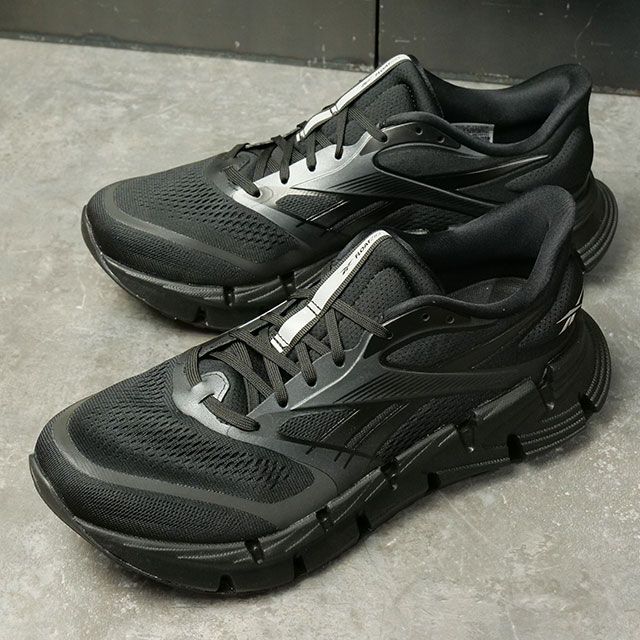 リーボック Reebok スニーカー フロートジグ 2 100239442 FW25 FLOATZIG 2 メンズ 靴 ローカットシューズ 厚底 ブラック 正規取扱店 | Reebok | 01