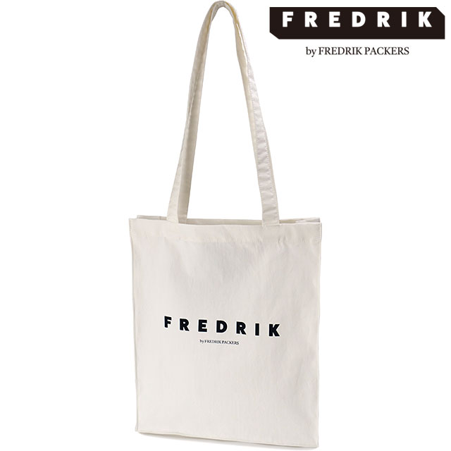フレドリック FREDRIK トートバッグ イージーボックス フレドリックロゴ FPCV-TT29-WHNO SS25 EASY BOX FREDRIK LOGO 鞄 A4収納 縦型 WHITE  正規取扱店 | FREDRIK PACKERS | 01