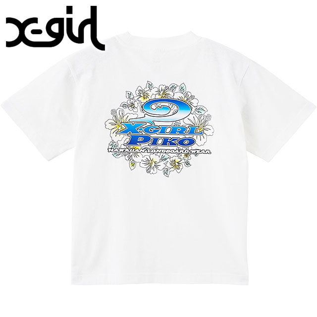 X-girl エックスガール ピコ コラボ ショートスリーブTシャツ