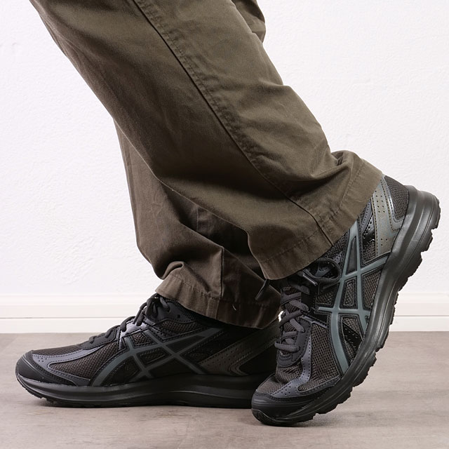 アシックス スポーツスタイル ASICS SportStyle スニーカー ジョグ100S 1203A684-020 FW25 JOG 100S メンズ・レディース GRAPHITE-GREY STEEL-GREY 正規取扱店 | ASICS | 01