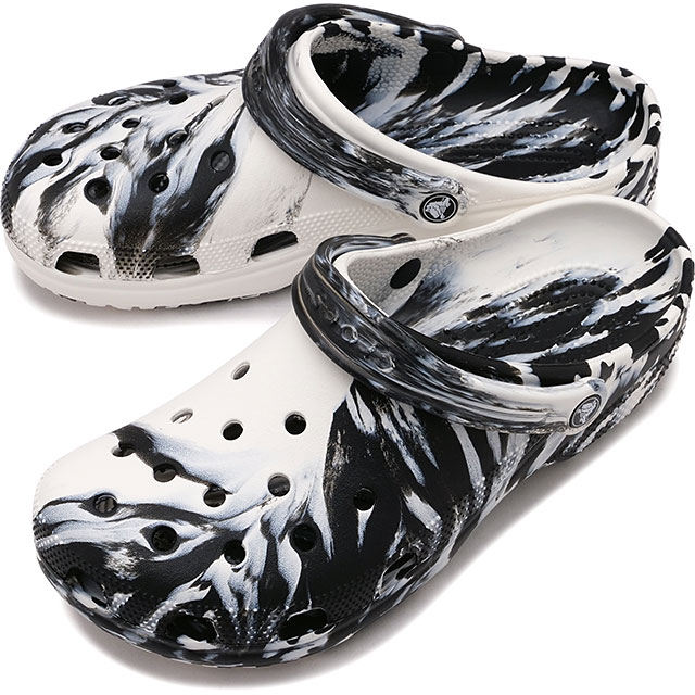 crocs（クロックス） サンダル クラシック マーブル クロッグ 206867