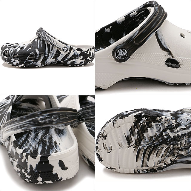 crocs（クロックス） サンダル クラシック マーブル クロッグ 206867