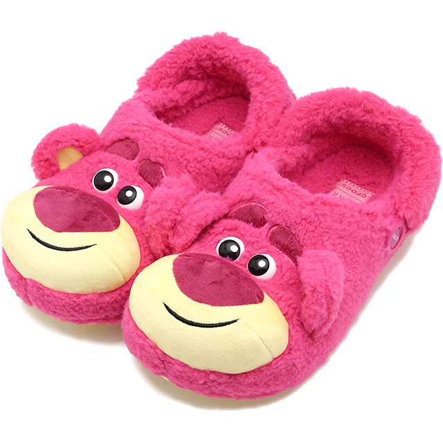 クロックス crocs サンダル ピクサー ロッツォ ラインド クラシック クロッグ 211758-90H FW25 Pixar Lotso Lined Classic Clog コラボ Multi 正規取扱店 | crocs