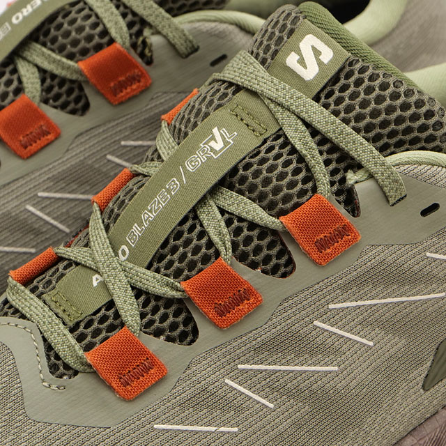 サロモン SALOMON スニーカー エアロ ブレイズ3 グラベル ゴアテックス L47978500 FW25 AERO BLAZE 3 GRVL GTX メンズ 靴 TEA IRON BURNT-OCHRE 正規取扱店 | SALOMON | 03