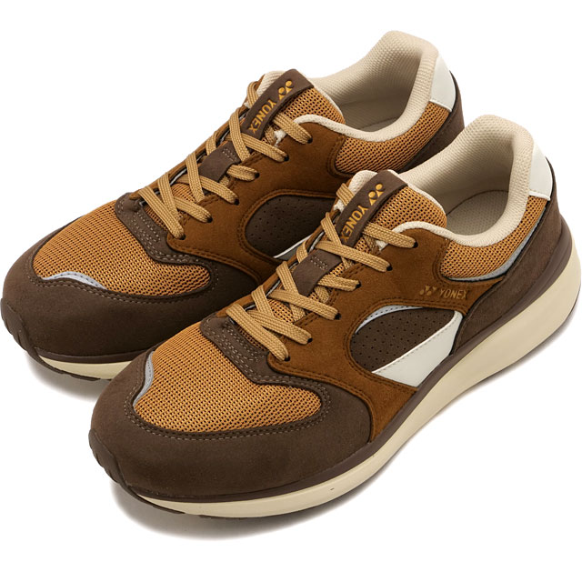 Yahoo! Yahoo!ショッピング(ヤフー ショッピング)ヨネックス YONEX スニーカー ワイワイ チェンジオーバー SHW123 FW25 YY-CHANGEOVER レディース ウォーキング 3.5E 幅広 キャメルブラウン 正規取扱店
