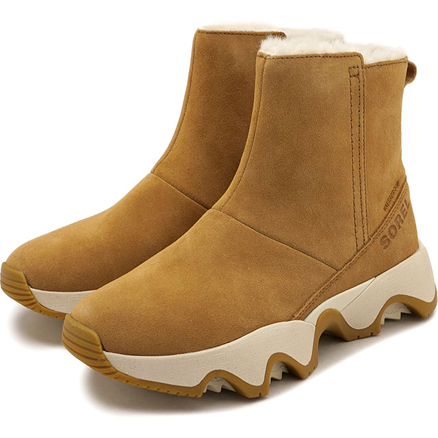 �\���� SOREL �L�l�e�B�b�N�C���p�N�g �V���[�g�u�[�c�E�H�[�^�[�v���[�t NL5196-253 FW25 W KINETIC IMPACT SHORT BOOT WP Tawny-Buff Gum-17 ���K�戵�X