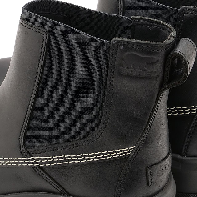 ソレル SOREL ブーツ ジョアンフォーワード チェルシー NL5264-010 FW25 W JOAN FRWD CHELSEA レディース 靴 防水 Black Bleached-Ceramic 正規取扱店 | SOREL | 03