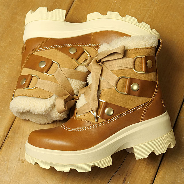 ソレル SOREL ブーツ ジョアンフォーワード コージーブーツウォータープルーフ NL5265-253 FW25 W JOAN FRWD COZY BOOT WP Tawny-Buff Honey-White 正規取扱店 | SOREL | 01