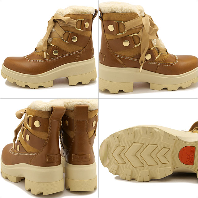 ソレル SOREL ブーツ ジョアンフォーワード コージーブーツウォータープルーフ NL5265-253 FW25 W JOAN FRWD COZY BOOT WP Tawny-Buff Honey-White 正規取扱店 | SOREL | 02