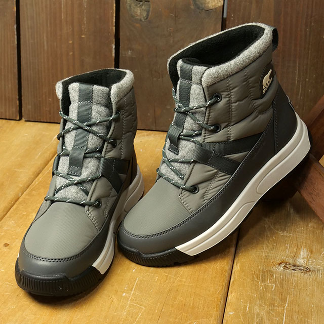 ソレル SOREL ブーツ ウィットニー3 ミッドウォータープルーフ NL5282-052 FW25 W WHITNEY III MID WP レディース 靴 防水 Quarry Grill 正規取扱店 | SOREL | 01