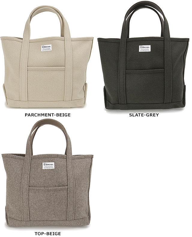 ORCIVAL（オーシバル） ヘビーメルトン トートバッグ ミディアム OR