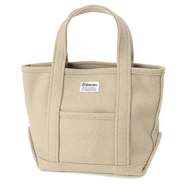 オーシバル ORCIVAL ヘビーメルトン トートバッグ スモール OR-H0241-HML HEAVY MELTON TOTE BAG SMALL 鞄 日本製 小サイズ ウール 当店激オシ 正規取扱店 | ORCIVAL | 02