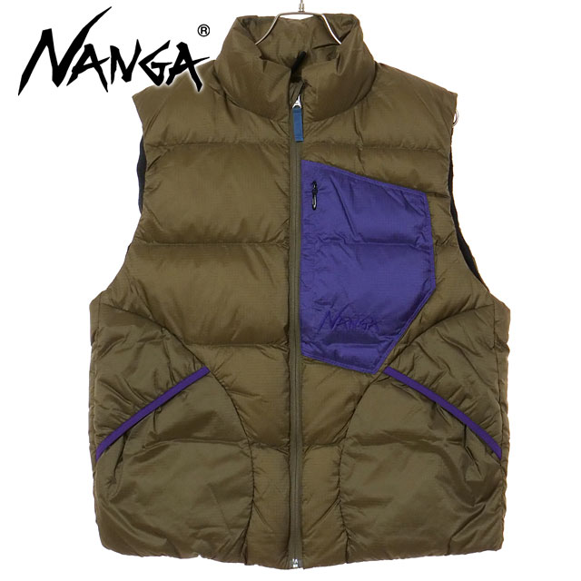 【新品未使用 送料込】 NANGA ナンガ マゼノリッジベスト NANGA（ナンガ） マゼノリッジベスト N2530-0A074C FW25 MAZENO RIDGE