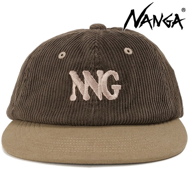 NANGA（ナンガ） コーデュロイ NNGロゴキャップ N2532-3A057Z FW25