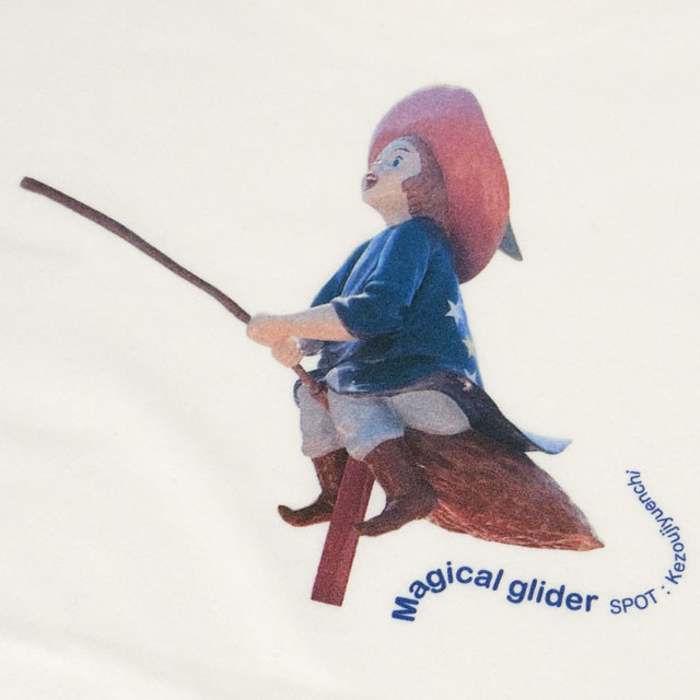 コラボ ミスチーフスタイル mischiefstyle 華蔵寺Tシャツ OG015 SS25 KEZOUJI TEE トップス 半袖 華蔵寺遊園地 マジカルグライダー MAGICAL-GLIDER  正規取扱店 | ブランド登録なし | 03