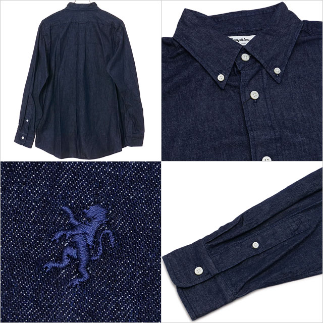 GYMPHLEX（ジムフレックス） ボタンダウンシャツ ロングスリーブ #GY