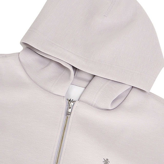 ジムフレックス Gymphlex ジップフーデッド ジャケット [#GY-C0478 DDN FW25] ZIP HOODED JACKET メンズ トップス 長袖 パーカー OYSTER-WHITE(GREY) 正規取扱店 GYMPHLEX（ジムフレックス） ジップフーデッド ジャケット #GY-C0478