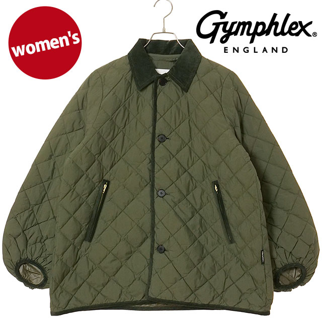 GYMPHLEX（ジムフレックス） キルトダウン パフスリーブ ミドルコート