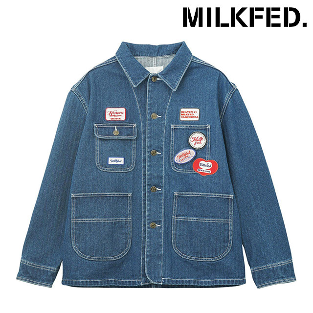 MILKFED.（ミルクフェド） パッチドカバーオールジャケット 