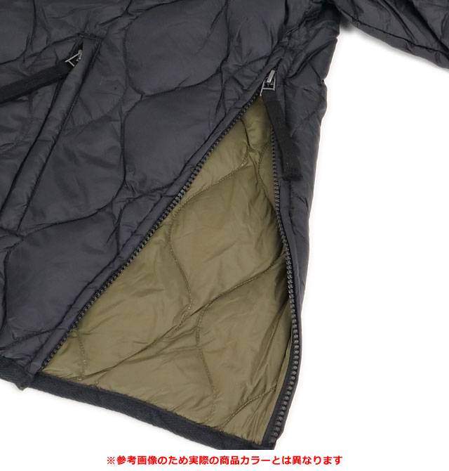 タイオン TAION ミリタリー M65ライナーダブルジップショートダウンジャケット TAION-M65LSZBML-1SHORT FW25 ソフトシェル D.OLIVE 正規取扱店 | TAION | 03