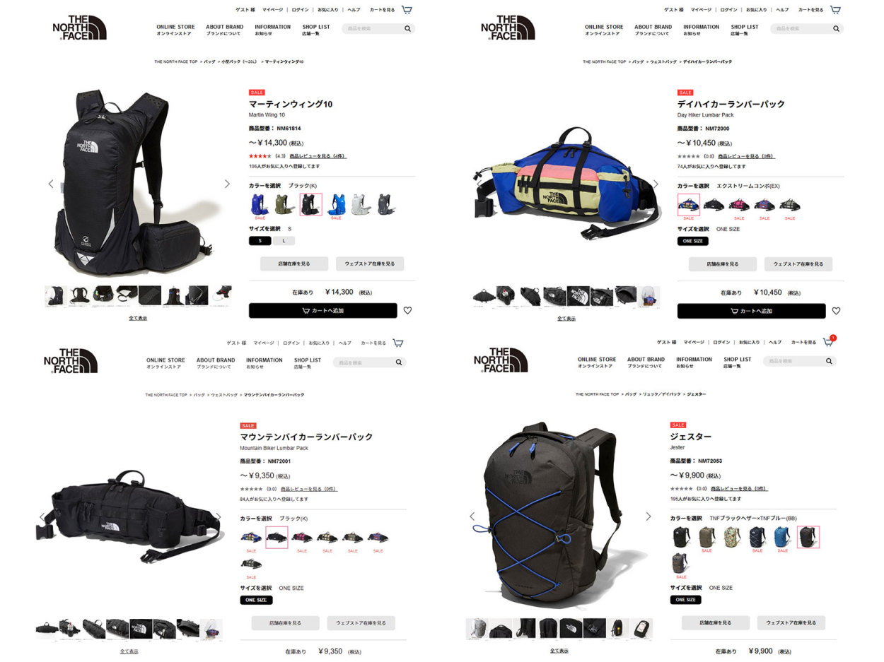 ザ ノースフェイス THE NORTH FACE デイハイカーランバーパック ウェストバッグ NM72000-EX 12L DAY HIKER  LUMBAR PACK TNF 鞄 ボディバッグ EXコンボ