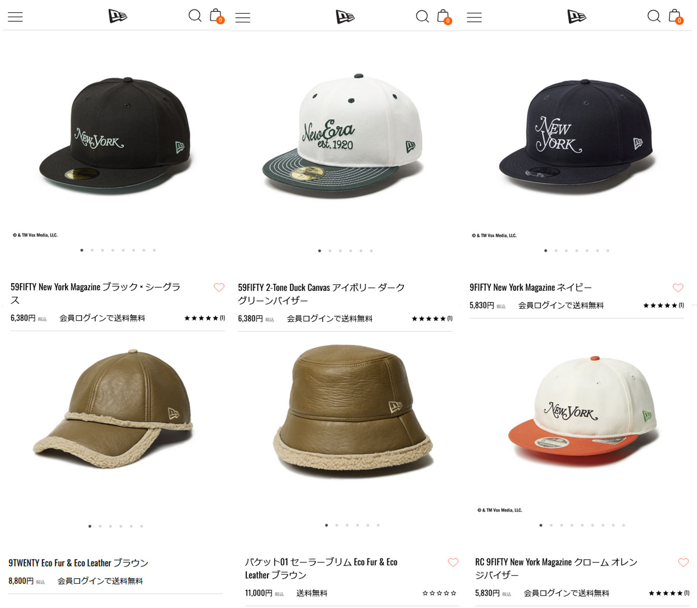 NEW ERA ニューエラ バケットハット エコファー＆エコレザー