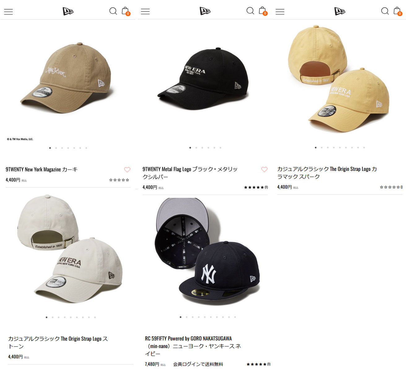 NEW ERA ニューエラ NEWERA キャップ 中津川吾郎 ニューヨーク