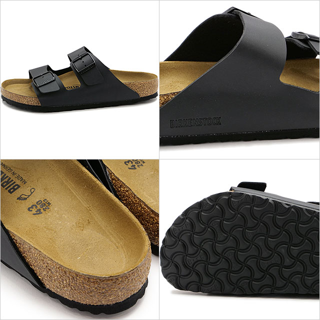 国内正規販売店 ビルケンシュトック BIRKENSTOCK アリゾナ ビルコフロー 51791 51793 SS23 Arizona BF Black メンズ・レディース ドイツ製 ブラック系｜mischiefstyle｜03