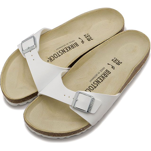 国内正規販売店 ビルケンシュトック BIRKENSTOCK マドリッド ビルコフロー 40733 SS23 Madrid BF White メンズ・レディース ドイツ製 白 ホワイト系｜mischiefstyle｜02