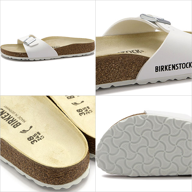 国内正規販売店 ビルケンシュトック BIRKENSTOCK マドリッド ビルコフロー 40733 SS23 Madrid BF White メンズ・レディース ドイツ製 白 ホワイト系｜mischiefstyle｜03