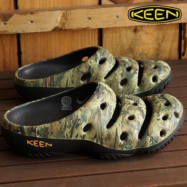 2025年 お歳暮・冬ギフト特集 KEEN キーン ヨギ アーツ Yogui Arts MNS Camo Green クロック 靴