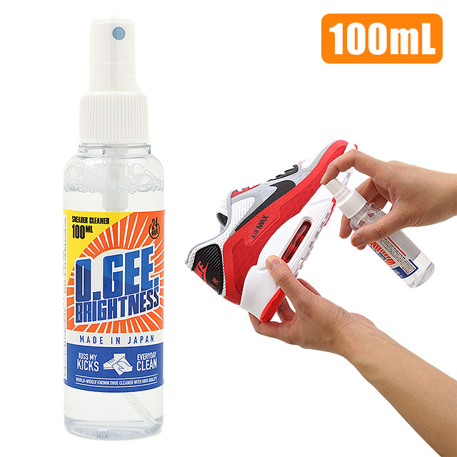 O.GEE BRIGHTNESS SNEAKER CLEANER シューズケア 汚れ落とし オージーブライトネス スプレータイプ スニーカー 靴  クリーナー 100mL 航空便不可 :10017377:SHOETIME - 通販 - Yahoo!ショッピング