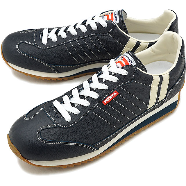 PATRICK（パトリック） スニーカー MARATHON-L マラソン レザー NVY