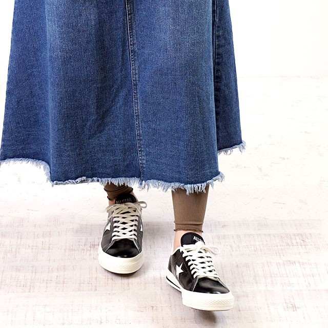 CONVERSE（コンバース） ONE STAR J ワンスター J ブラック/ホワイト