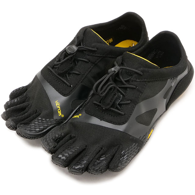 ビブラム vibram レディース 23cm アクアシューズ KSO EVO 18W0701 箱付き 未使用 2508LT108 ビブラム ファイブフィンガーズ KSO EVO(色：ブラック/ローズ