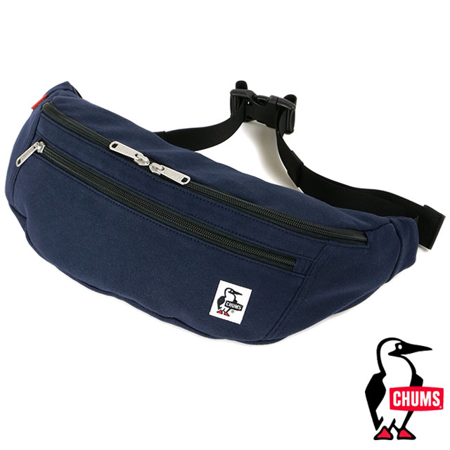 チャムス CHUMS ファニーパックスウェット CH60-3654 SS24 Fanny Pack Sweat メンズ・レディース 鞄 ウェストバッグ ボディバッグ Navy｜mischiefstyle