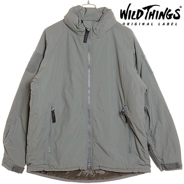 ワイルドシングス WILD THINGS ハッピージャケット タイプ2 WT24102SN FW24 HAPPY JACKET TYPE2 メンズ アウター ナイロンジャケット 撥水 F.GREY