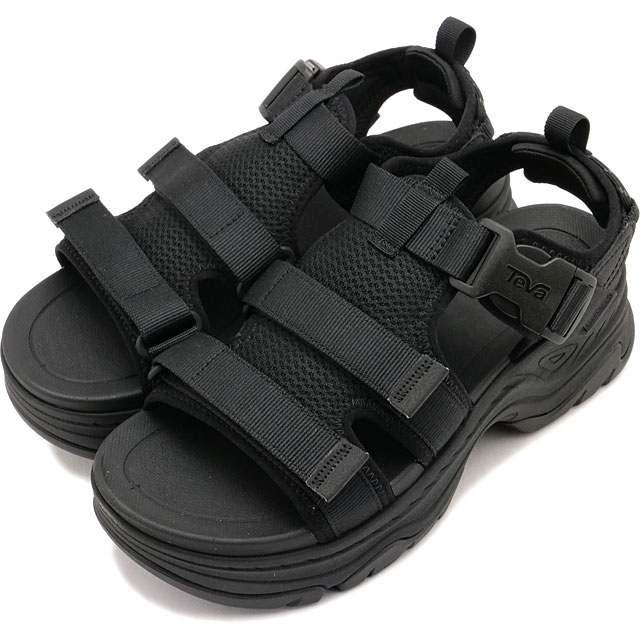 未使用✨️　TEVA ハリケーン　アンプソール　25cm　黒　厚底サンダル TEVA(テバ) 厚底サンダル HURRICANE XLT2 AMPSOLE ハリケーン