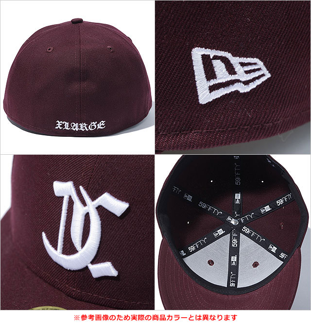 XLARGE LAロゴキャップ ネイビー/レッド XLARGE（エクストラ ラージ） ニューエラ オールドイングリッシュ