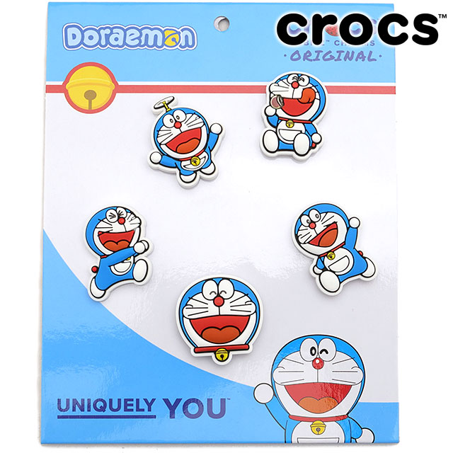 crocs（クロックス） ジビッツチャーム ドラえもん 5パック 10016188