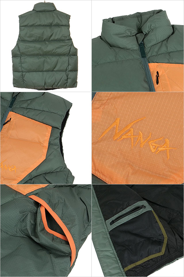NANGA（ナンガ） マゼノリッジベスト N2530-0A074C FW25 MAZENO RIDGE
