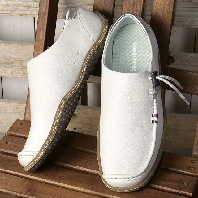 �R���J���[ �V���[�Y conqueror �X�j�[�J�[ �����Y �I�A�V�X 26SS-SP02 SS26 OASIS �C �V���[�Y �O���[ PEARL-GRAY ���K�戵�X