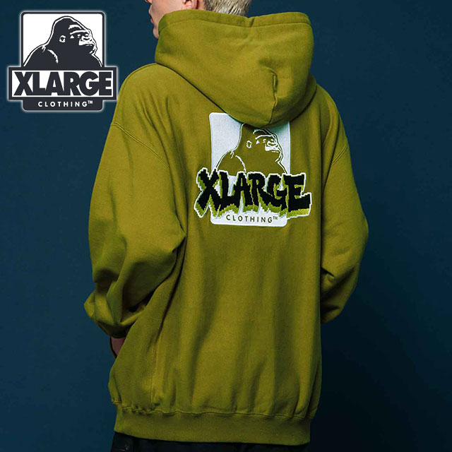 エクストララージ XLARGE メンズ グラフィティプルオーバーフーデッドスウェット 101224012023 FW22 パーカー OLIVE  カーキ系 : 10048281 : SHOETIME - 通販 - Yahoo!ショッピング