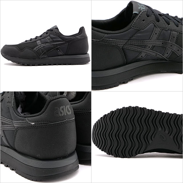 【美品】asics unisex 黒 24cm スニーカー　PROTOBLAST ASICS アシックス スニーカー メンズ 靴 黒 ブラック ランニング