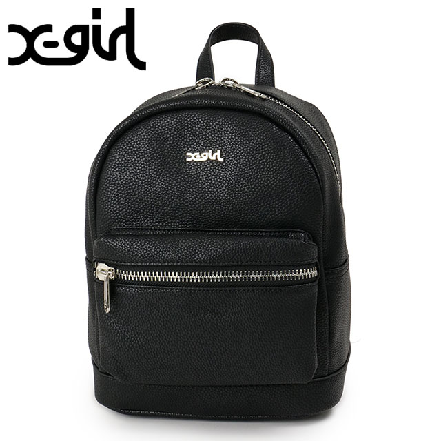 X-girl（エックスガール） リュック フェイクレザーミニデイパック