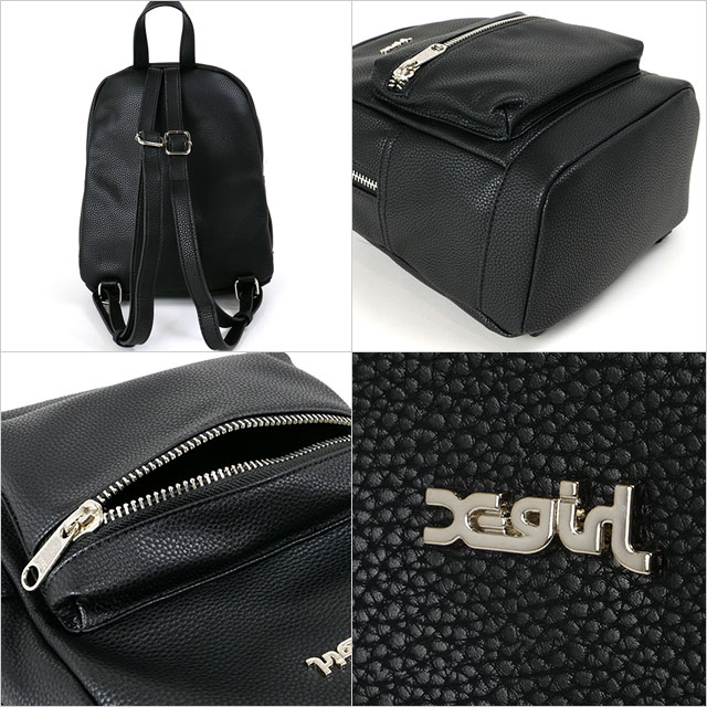 X-girl（エックスガール） リュック フェイクレザーミニデイパック