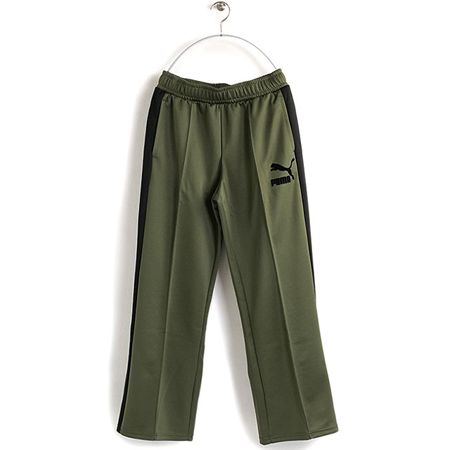 プーマ T7 トラックパンツ スカ MIJ 日本製 XXL グリーン ブラック