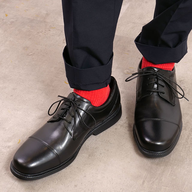 美品！ロックポート 27cm 黒 レザー オックスフォード ROCKPORT ロックポート レザーシューズ テイラー ウォーター