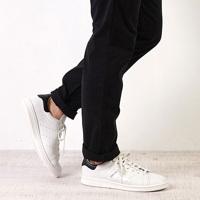 アディダス オリジナルス adidas Originals スニーカー スタンスミス ラックス HQ6785 STANSMITH LUX メンズ・レディース ホワイト ブラック｜mischiefstyle｜06